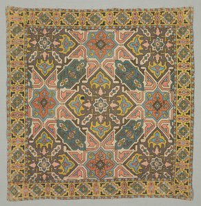Geometrik tasarımlı kapak, 1800