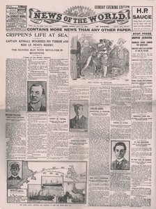 Crippens Life at Sea, News of the World