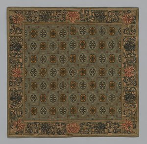 Minder Örtüsü, Çin, Qing hanedanı 1644-1911, c. 1900. by Unbekannt