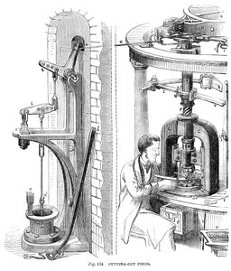 Kesme Presi, 1866 by Unbekannt