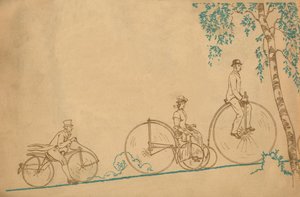Bisiklete binme 1839-1939 arka kapak, 1939 by Unbekannt