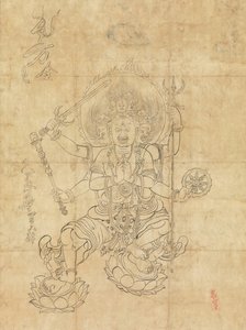 Yamantaka, 12. hat ry. by Unbekannt