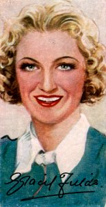 Dame Gracie Fields, 1898-1979, İngiliz şarkıcı ve komedyen, 20. yüzyıl by Unbekannt