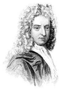 Daniel Defoe, İngiliz yazar, gazeteci ve casus, c1850 by Unbekannt