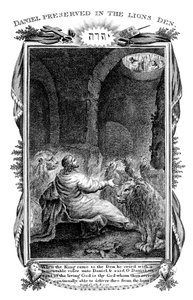 Aslanlar İnindeki Daniel, 1804 by Unbekannt