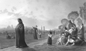 Dante, 19. yüzyıl by Unbekannt
