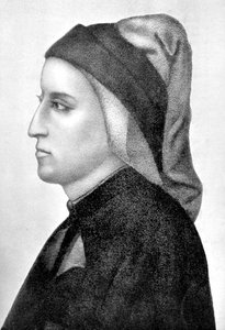 Dante Alighieri, İtalyan Floransalı şair, 1903 by Unbekannt