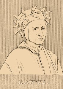Dante, c1265-1321, 1830. by Unbekannt