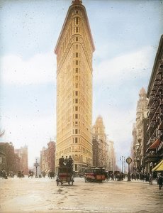 Flatiron Binası (Fuller Binası). New York