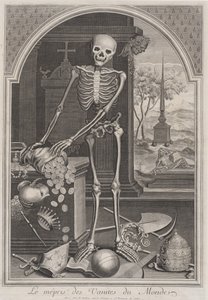 Dünyevi Kibirlerle Ölüm, 17001720. by Unbekannt
