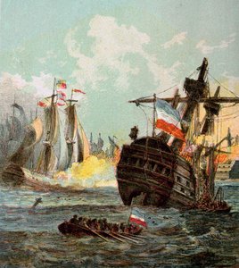 Hollanda Filosunun Yenilgisi, 1666 c1850s by Unbekannt