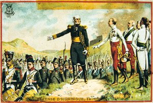 Huningue Savunması, 1815, 19. yüzyıl by Unbekannt