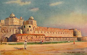 Delhi Kapısı, Agra Kalesi. by Unbekannt
