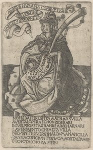 Delphian Sibyl, 15. yüzyılın başlarında. by Unbekannt