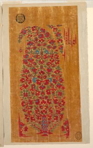 Hintli Motifli Dokuma Şal İçin Tasarım by Unbekannt