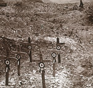 Bozulan pil, Fort Vaux, kuzey Fransa, c1914-c1918 by Unbekannt