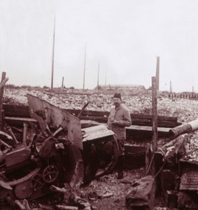 Yıkım, Carency, kuzey Fransa, c1914-c1918. by Unbekannt