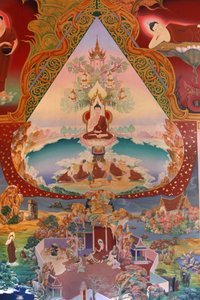 Buddhapadipa tapınağı, Wimbledon, Grande-Bretagne Uposatha