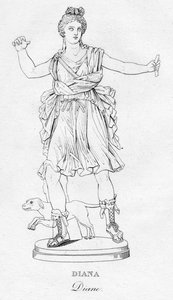 Diana Diane, c1850 by Unbekannt
