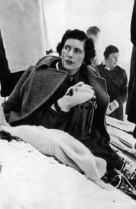 Diana Gordon Lennox, Kanadalı kayakçı, Kış Olimpiyat Oyunları, Garmisch-Partenkirchen, Almanya, 1936 by Unbekannt