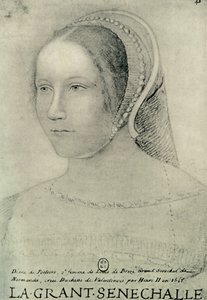 Diane de Poitiers, 1525, 1907. by Unbekannt