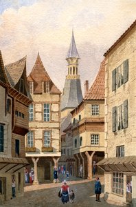 Dinan, Brittany, Fransa by Unbekannt