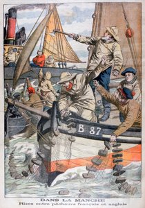 Kanaldaki Fransız ve İngiliz balıkçılar arasındaki anlaşmazlık, 1904 by Unbekannt