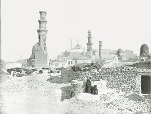 Kalenin uzaktan görünümü, Kahire, Mısır, 1895. by Unbekannt