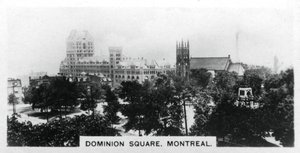 Dominion Meydanı, Montreal, Kanada, c1920'ler by Unbekannt