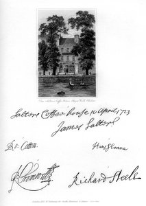 Don Salteros Kahve Evi, Cheyne Yürüyüşü, Chelsea, 1723, 1840 by Unbekannt