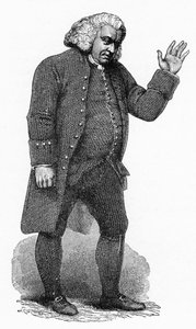 Dr Johnson, İngiliz edebiyatçı, c1780 by Unbekannt