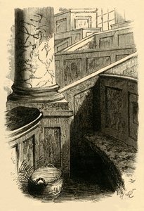 Dr. Johnsons Pew, St. Clements, 1881. by Unbekannt