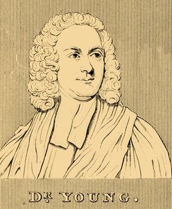 Dr. Young, c1683-1765, 1830. by Unbekannt