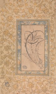 Saz Yapraklarına Sarılmış Ejderha, yakl. 1550-70. by Unbekannt