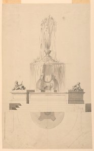 Çizim, Çeşme, 1775 by Unbekannt