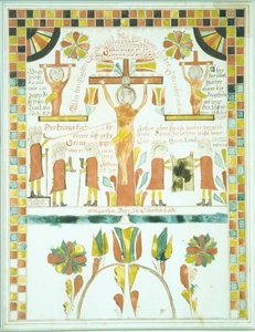 Çarmıha Gerilme Çizimi, 1800. by Unbekannt