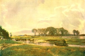 İnekleri Sürmek, Hampshire, 1892, c1902. by Unbekannt