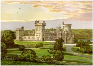Dromoland, Clare Kontluğu, İrlanda, Lord Inchiquin'in evi, c1880 by Unbekannt
