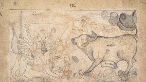 Durga, Buffalo Demon Mahisha ile yüzleşir: Devi Mahatmya, Ka