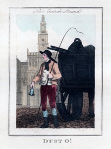 Dust O!, New Church, Strand, Londra, 1805 by Unbekannt