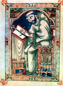 Eadwine the Scribe, 12. yüzyılın ortalarında by Unbekannt