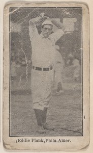 Eddie Plank, Philadelphia, Amerikan Ligi, Beyzbol Oyuncuları setinden W500, ca. 1915. by Unbekannt