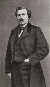 Edmond de Goncourt, Fransız yazar, 1868 by Unbekannt