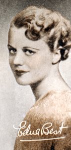 Edna En İyi 1900-1974, İngiliz tiyatro ve sinema oyuncusu, 1935 by Unbekannt
