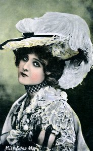 Edna Mayıs 1878-1948, Amerikalı şarkıcı ve oyuncu, 20. yüzyılın başlarında by Unbekannt