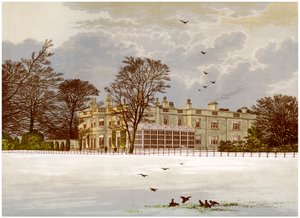 Ednaston Lodge, Derbyshire, Kingdon ailesinin evi, c1880 by Unbekannt
