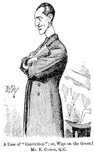 Edward Carson, İrlanda doğumlu İngiliz politikacı ve hukukçu, 1898 by Unbekannt