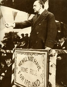 Edward Carson bir konuşma yapıyor, 1912, 1935. by Unbekannt