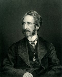 Edward G.E.L. Bulwer-Lytton, Lord Lytton, 1850, c1884. by Unbekannt