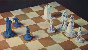 Onsekizinci Yüzyıl Mavi Beyaz Taşlı Satranç Taşları, 1948 by Unbekannt